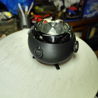 Gạt tàn hình vạc phù thủy (witchs cauldron ashtray)