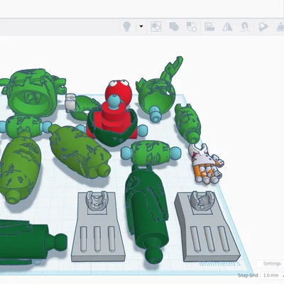 Mô hình đồ chơi Springtrap v2 - Tự in 3D lắp ráp cực chất