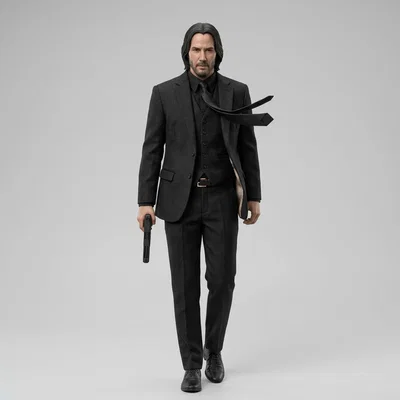 Mô hình 3D John Wick - Keanu Reeves 2014 cực chất cho fan