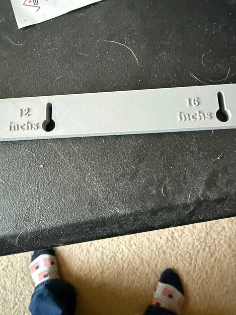Thước Căn Chỉnh Vị Trí Vít Treo Tường (16-inch Stud Template) - Image 5