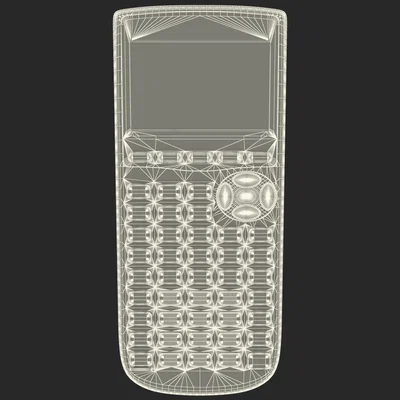 Mô hình 3D máy tính bỏ túi cầm tay chi tiết cho máy in 3D