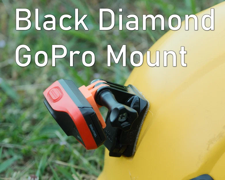 Ngàm GoPro cho Black Diamond Astro 300 (Backplate) - Image 1