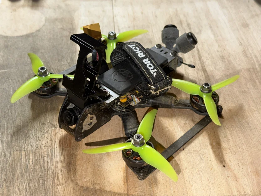 Ngàm gắn Flywoo Naked GoPro v2.1 cho Rotor Riot Skyliner/Skylite - Image 1