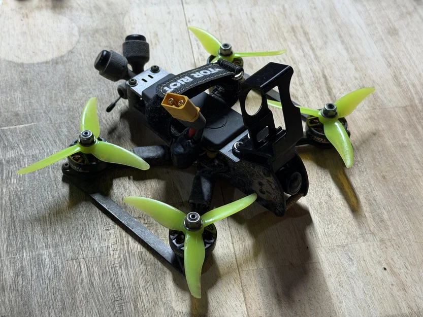Giá đỡ Naked GoPro v2.1 cho Rotor Riot Skyliner Mk3 và Skylite - Image 4