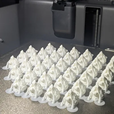 Topper nắp sơn mini đầu gấu (Bear head miniature paint cap toppers)