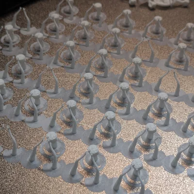 Topper nắp sơn mini đầu gấu (Bear head miniature paint cap toppers)