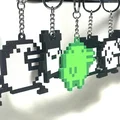 Bộ sưu tập móc khóa/mặt treo Tamagotchi Gen 1 + 2 - Thumbnail 1