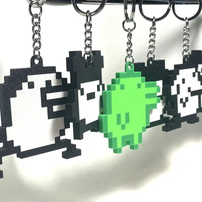 Bộ sưu tập móc khóa/mặt treo Tamagotchi Gen 1 + 2