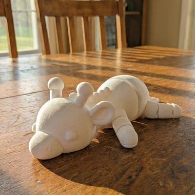 Hươu Cao Cổ Dẻo Khớp Nối (Flexi Giraffe – Articulated Toy)