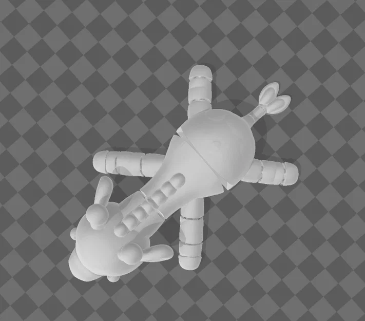 Hươu Cao Cổ Dẻo Khớp Nối (Flexi Giraffe – Articulated Toy) - Image 3