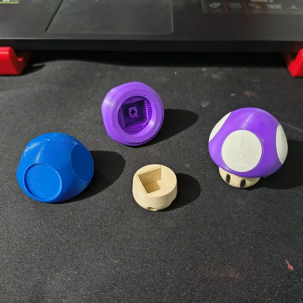 Fidget Switch - Nấm Mario (Mario Mushrooms) - Image 2