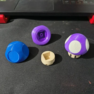 Fidget Switch - Nấm Mario (Mario Mushrooms)