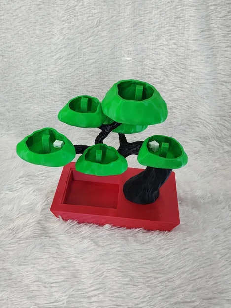 Organizer bonsai cất đồ bí mật (7 ngăn ẩn) - Image 2