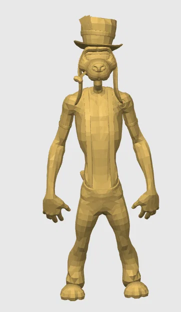 Mô hình 3D nhân vật chó phong cách bụi bặm độc đáo cho dân decor - Image 2