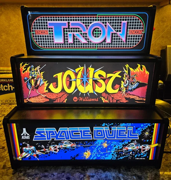 Hộp đèn Classic Arcade Mini Marquee Lightbox - Image 1