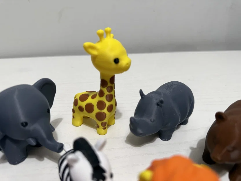 Bộ sưu tập động vật sở thú mini 3D cực kỳ đáng yêu - Image 3