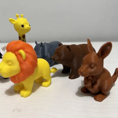 Bộ sưu tập động vật sở thú mini 3D cực kỳ đáng yêu