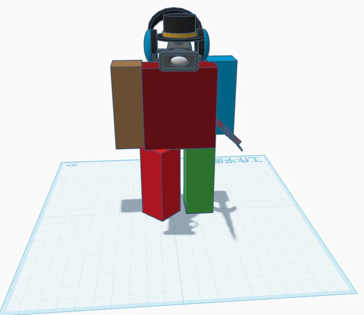 Mô hình nhân vật Roblox in 3D cá tính cho người chơi game - Image 1