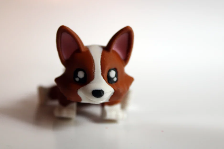 Mô hình Corgi linh hoạt - Articulated Corgi 3D cực dễ thương - Image 3
