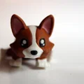 Mô hình Corgi linh hoạt - Articulated Corgi 3D cực dễ thương - Thumbnail 3