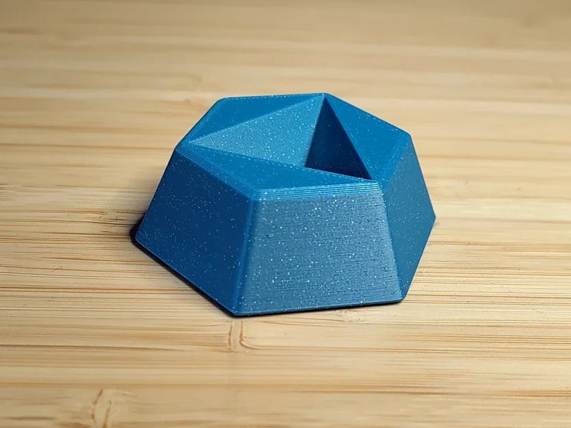 Đế trưng bày Rubik hình lục giác (Hexagon Base) in 3D đẹp mắt - Image 1