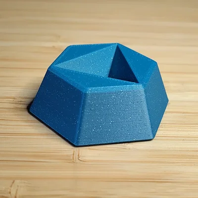 Đế trưng bày Rubik hình lục giác (Hexagon Base) in 3D đẹp mắt