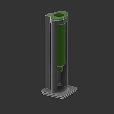 Giá đỡ ống tiêm Flux tiêu chuẩn Gridfinity tiện lợi cho dân kỹ thuật