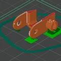 Neo giữ xích cáp cho đầu in QIDI X-PLUS 3 (Toolhead Anchor v4) - Thumbnail 2