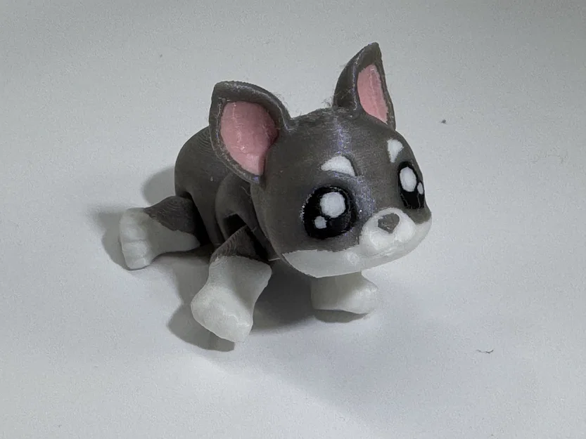 Mô hình chú chó French Bulldog cử động linh hoạt - Tự in 3D tại nhà - Image 1