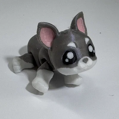 Mô hình chú chó French Bulldog cử động linh hoạt - Tự in 3D tại nhà