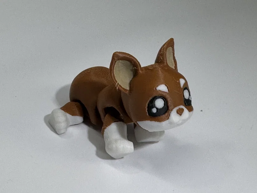 Mô hình chú chó French Bulldog cử động linh hoạt - Tự in 3D tại nhà - Image 2