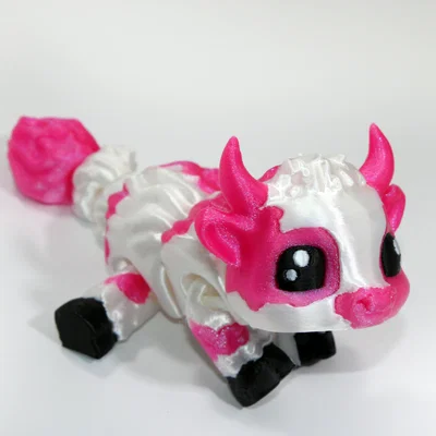 Mô hình chú bò Holstein cử động linh hoạt (Articulated Holstein Cow)