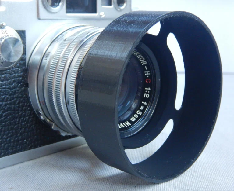 Gegenlichtblende (Lens hood) cho Nikon Nikkor H 5cm f2 M39 LTM - Image 1