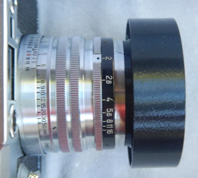 Gegenlichtblende (Lens hood) cho Nikon Nikkor H 5cm f2 M39 LTM - Image 2