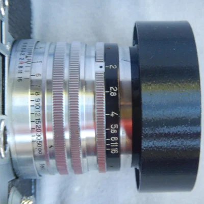Gegenlichtblende (Lens hood) cho Nikon Nikkor H 5cm f2 M39 LTM