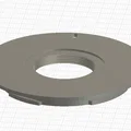 Ngàm chuyển đổi ống kính C-mount sang Nikon Z (In 3D) - Thumbnail 1