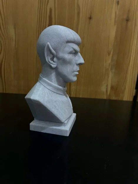 Bust Leonard Simon Nimoy – Phiên bản Spock - Image 3