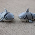 Mô hình cá mập trắng Articulated 3D in 3D linh hoạt cho bé - Thumbnail 2