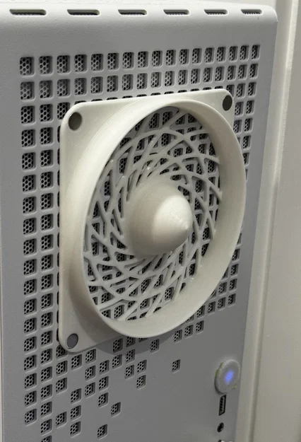 Cửa hút gió dạng ống cho fan 120mm kèm Noctua Grill - Image 1