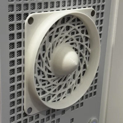 Cửa hút gió dạng ống cho fan 120mm kèm Noctua Grill