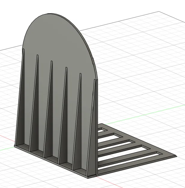 Chặn sách đơn giản (Simple Bookend) - In 3D không cần support - Image 1