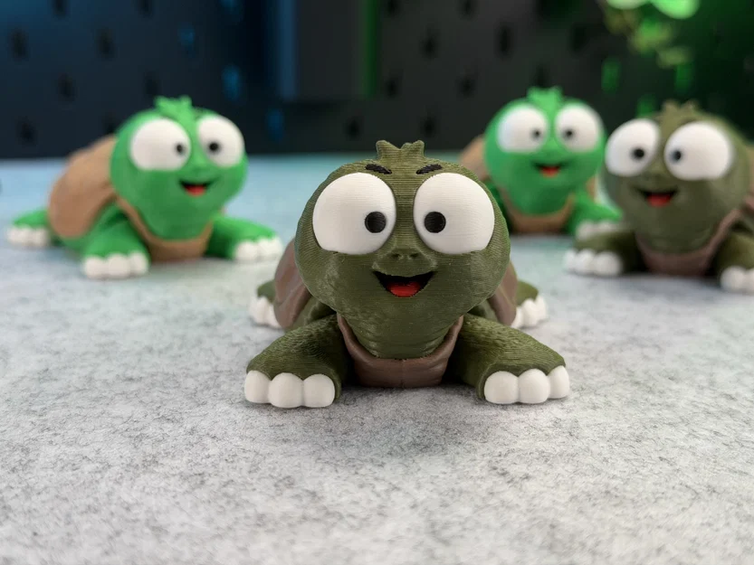 Rùa Dễ Thương Khớp Nối (Articulated Cute Turtle) - Image 10