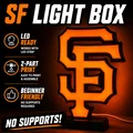 Hộp Đèn LED San Francisco Giants (Light Box) - Thumbnail 1