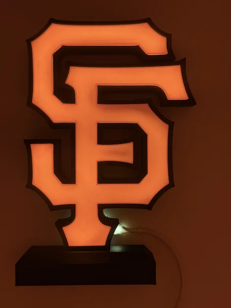 Hộp Đèn LED San Francisco Giants (Light Box) - Image 2