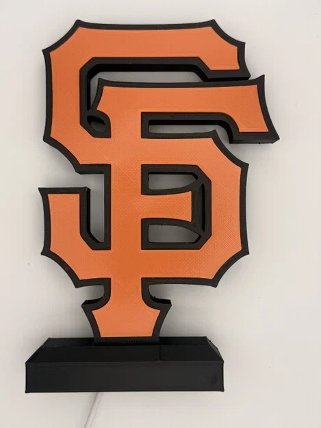 Hộp Đèn LED San Francisco Giants (Light Box) - Image 3