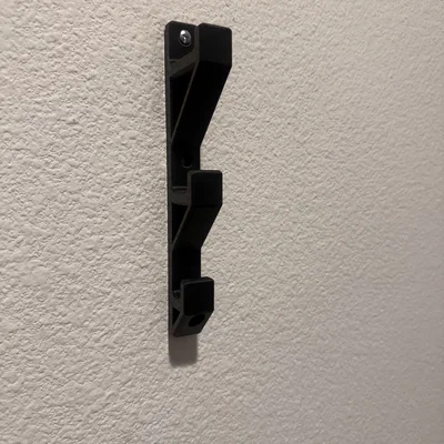 Giá treo tường 3 móc tối giản (Minimalist Multi-Hook Wall Mount)