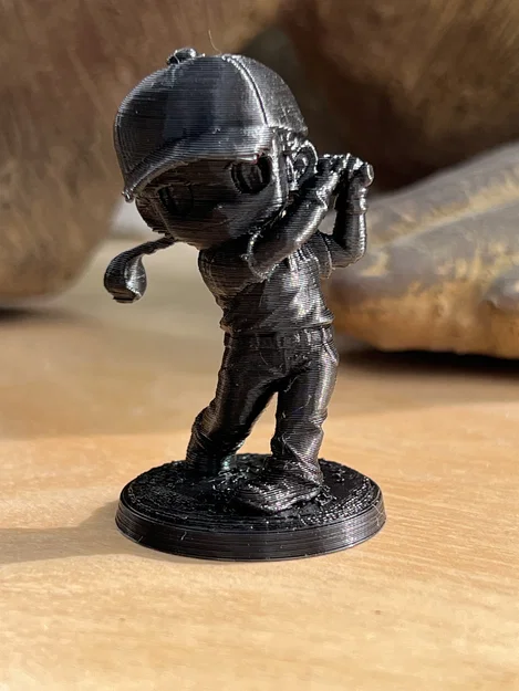 Chibi Golfer – Mô hình tượng 3D chibi - Image 2