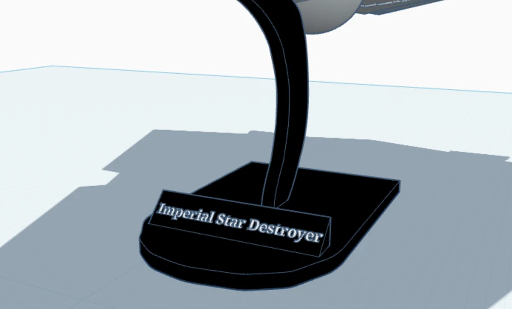 Mô hình 3D tàu chiến Imperial Star Destroyer từ Star Wars - Image 4