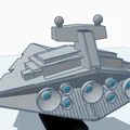 Mô hình 3D tàu chiến Imperial Star Destroyer từ Star Wars - Thumbnail 5