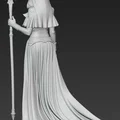 Mô hình 3D Nữ Tư tế Giả tưởng Fantasy Priestess 1 (Tỉ lệ 1:24) - Thumbnail 3